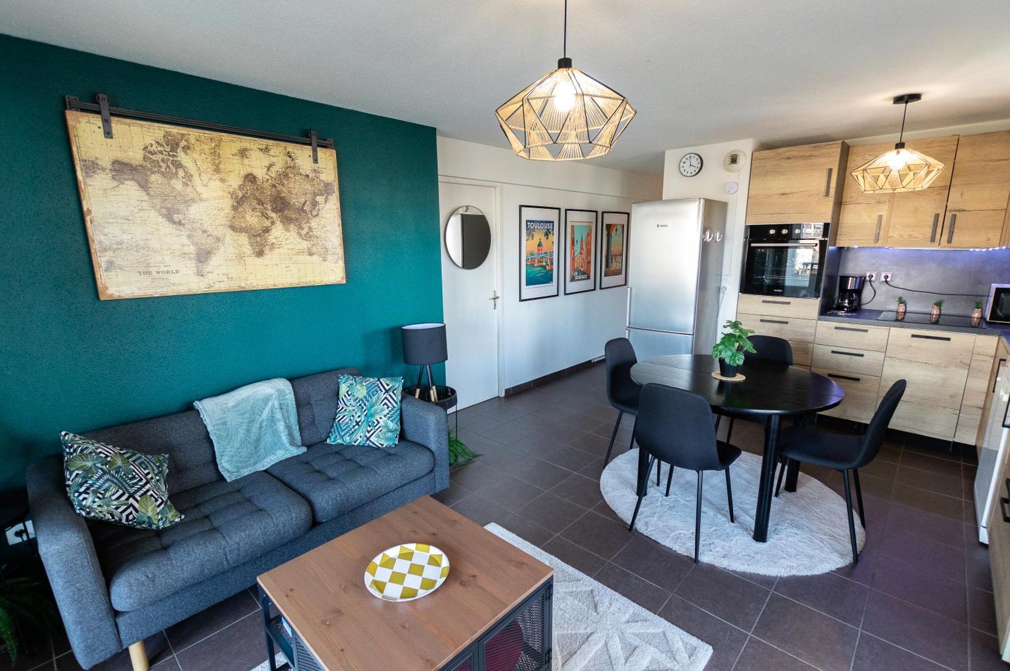 Chouette , Un Logement T3 Cozy Tout Proche Du Metro Et Parking Prive A Disposition Тулуза Екстериор снимка
